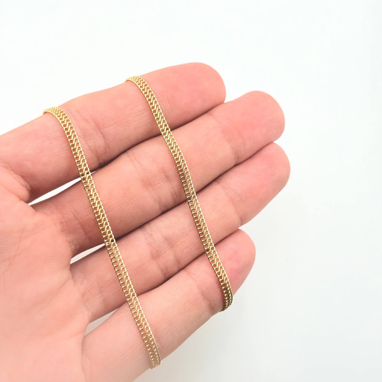 Cadena Sedusa 2.75gr / 45cm / 3.2mm Oro Amarillo +3 18K *