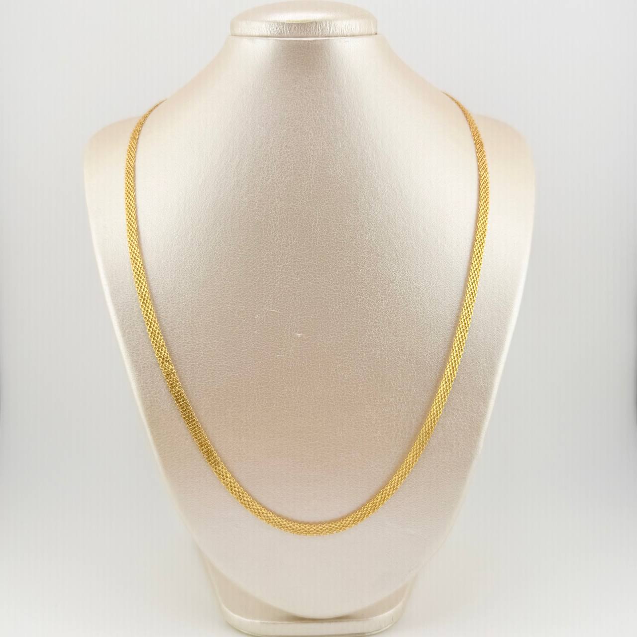 Cadena China 6.3gr / 60cm / 4.6mm Oro Amarillo +1 18K *