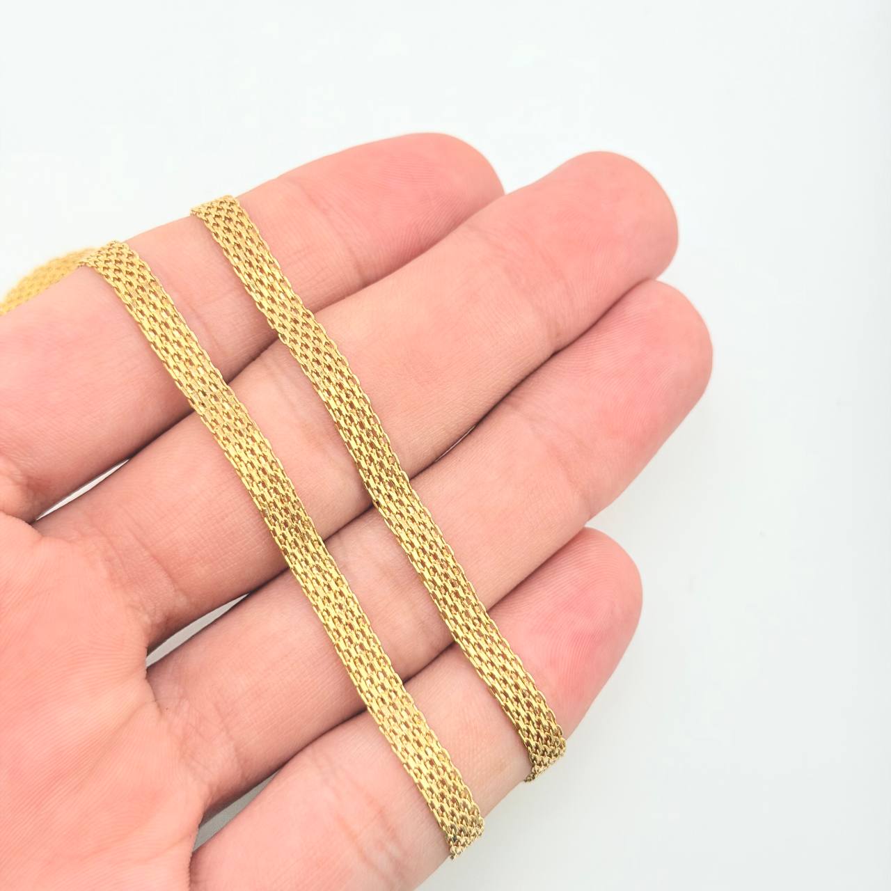 Cadena China 6.3gr / 60cm / 4.6mm Oro Amarillo +1 18K *