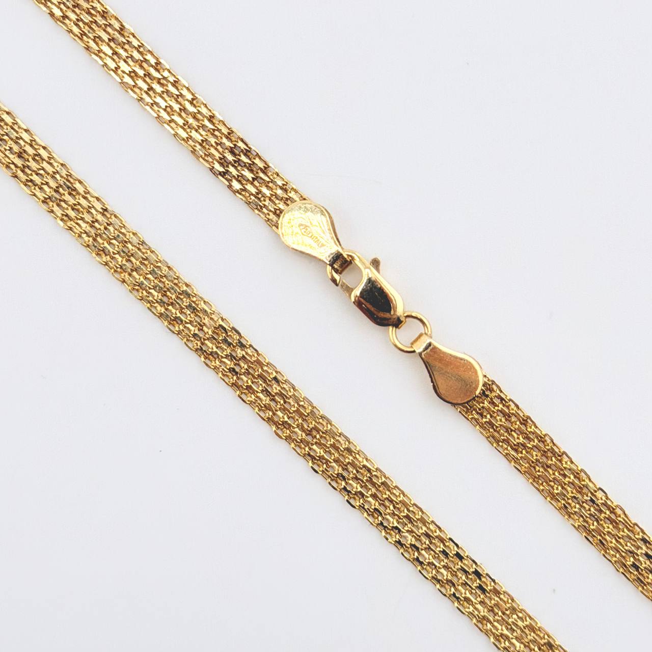 Cadena China 6.3gr / 60cm / 4.6mm Oro Amarillo +1 18K *