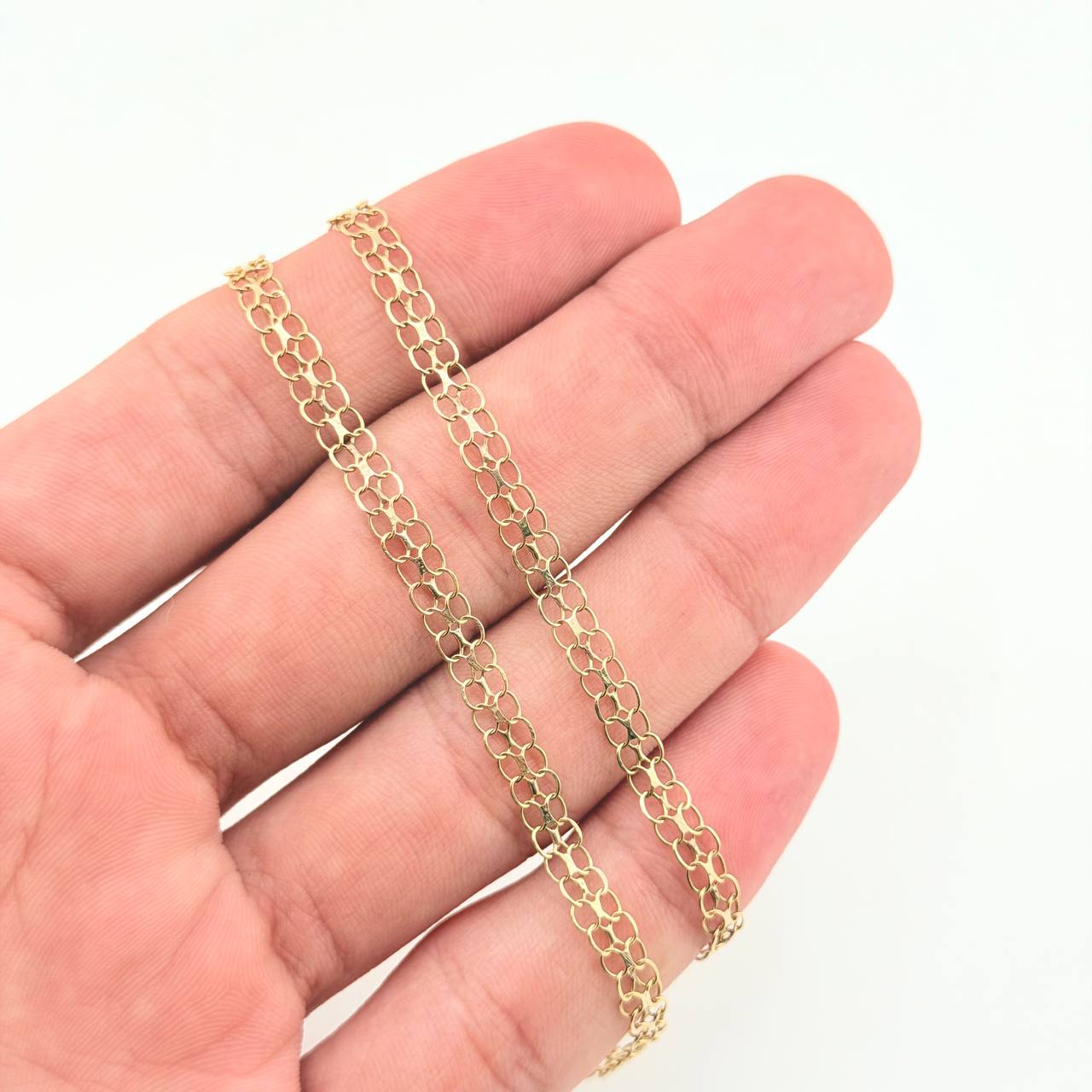 Cadena China 4.85gr / 50cm / 4.6mm Oro Amarillo +1 18K