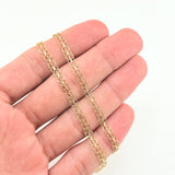 Cadena China 4.85gr / 50cm / 4.6mm Oro Amarillo +1 18K