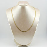 Cadena China 4.85gr / 50cm / 4.6mm Oro Amarillo +1 18K