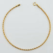 Pulso Lazo 0.75gr / 18cm / 1.7mm Oro Amarillo +3 18K *