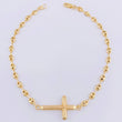 Pulso Gc  Herraje Cruz Rayada 2.45 g / 18.5 cm / 3.2 mm Oro Amarillo 18K