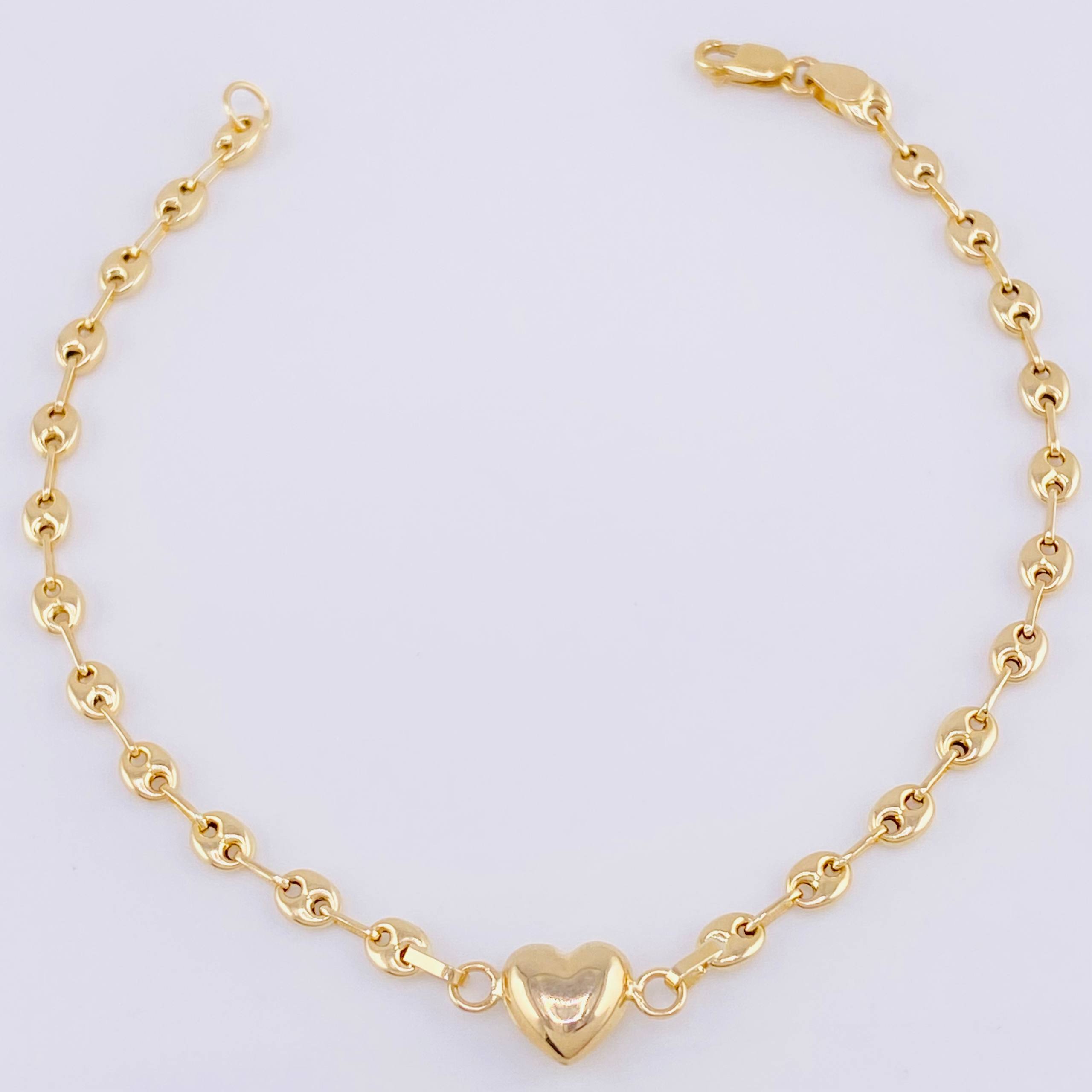 Pulso GC Corazon 2g / 17cm / 3.1mm Oro Amarillo 18K
