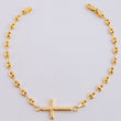 Pulso Gc  Herraje Cruz Lisa 2.4 g / 18.3 cm / 3.2 mm Oro Amarillo 18K