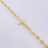 Pulso Gc  Herraje Cruz Lisa 2.55 g / 19 cm / 3.2 mm Oro Amarillo 18K
