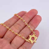 Pulso Gc Herraje Estrella David 2.8 g / 17.8 cm / 3.2 mm Oro Amarillo 18K