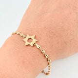 Pulso Gc Herraje Estrella David 2.8 g / 17.8 cm / 3.2 mm Oro Amarillo 18K