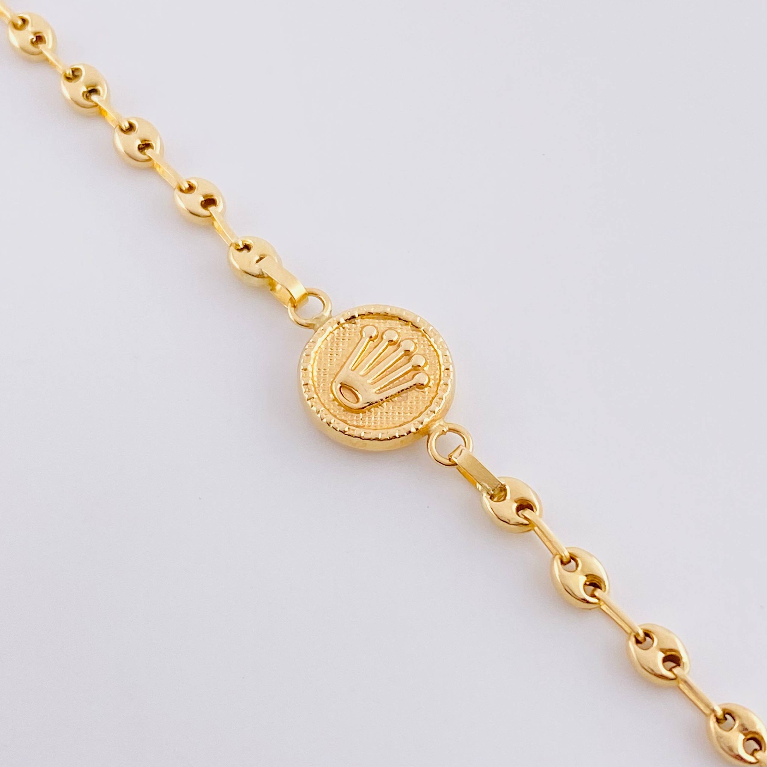 Pulso GC Circulo Corona 2.45g / 18.7cm / 3.2mm Oro Amarillo 18K