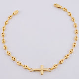 Pulso Gc  Herraje Cruz Lisa 2.2 g / 17.5 cm / 3.2 mm Oro Amarillo 18K