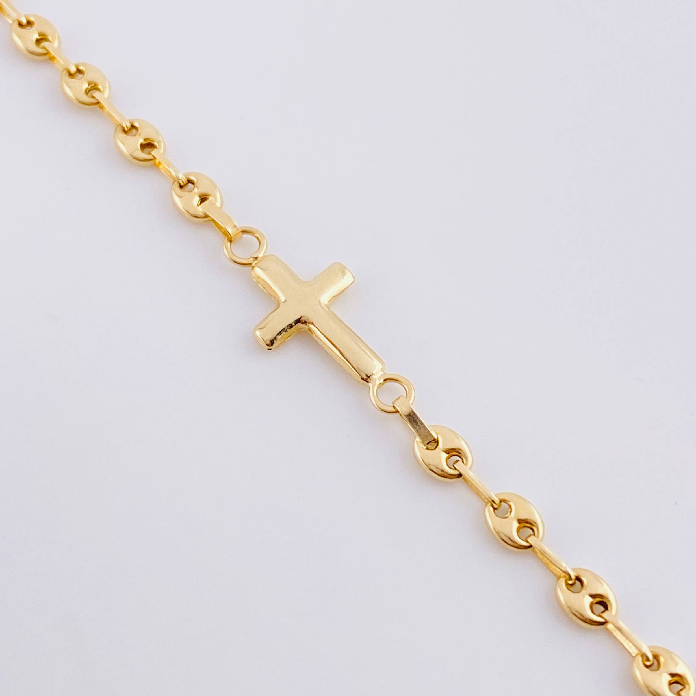 Pulso Gc  Herraje Cruz Lisa 2.2 g / 17.5 cm / 3.2 mm Oro Amarillo 18K
