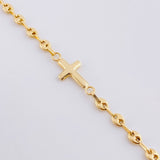 Pulso Gc Herraje Cruz Lisa 2.1 g / 16.5 cm / 3.2 mm Oro Amarillo 18K