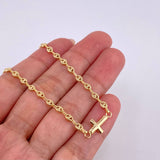 Pulso Gc  Herraje Cruz Lisa 2.2 g / 17.5 cm / 3.2 mm Oro Amarillo 18K