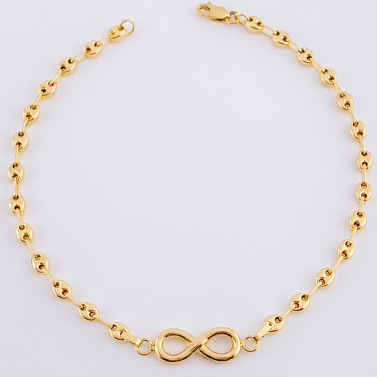 Pulso Gc  Herraje Infinito 2.35 g / 16.5 cm / 3.2 mm Oro Amarillo 18K