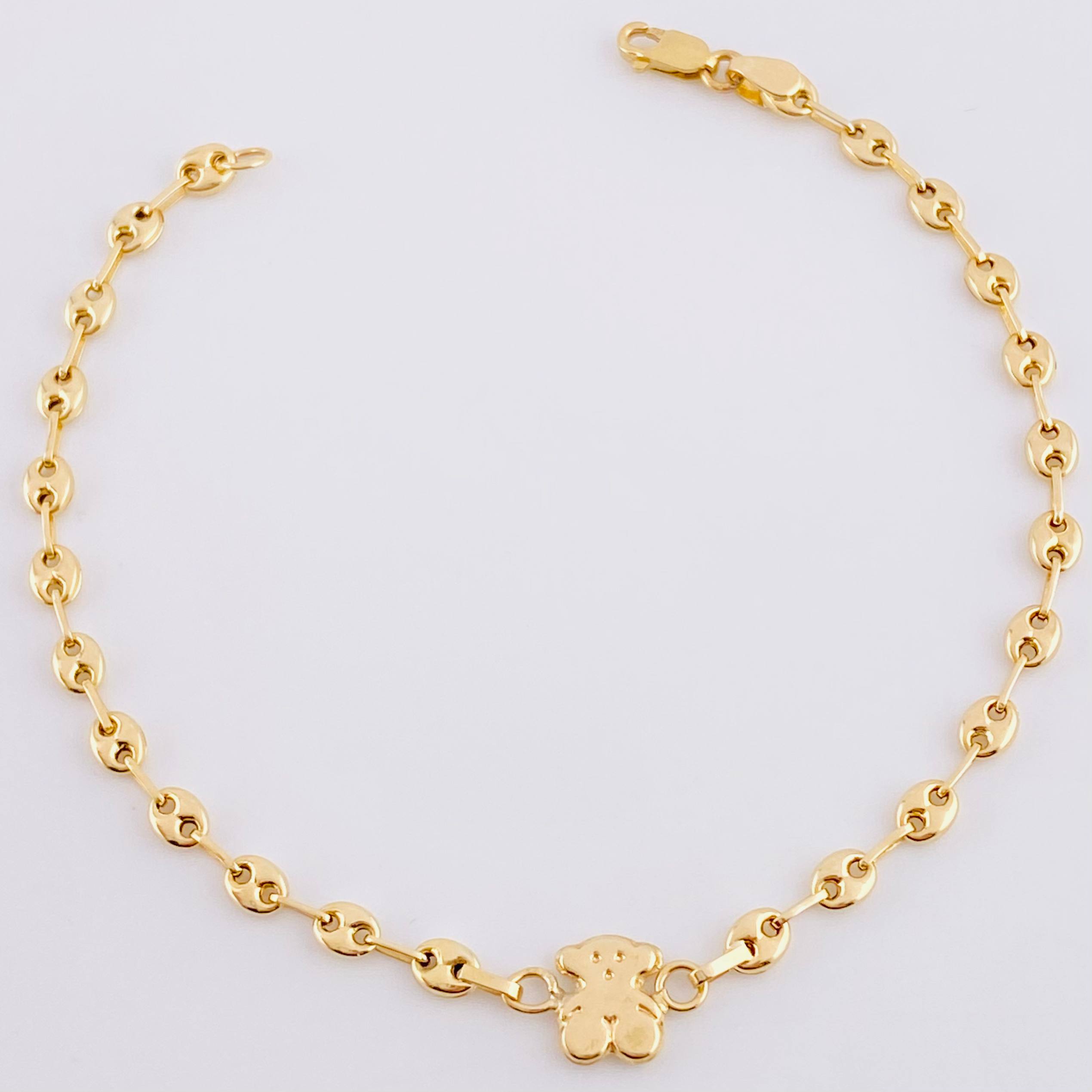 Pulso Gc Herraje Oso 2.15 g / 17 cm / 3.2 mm Oro Amarillo 18K