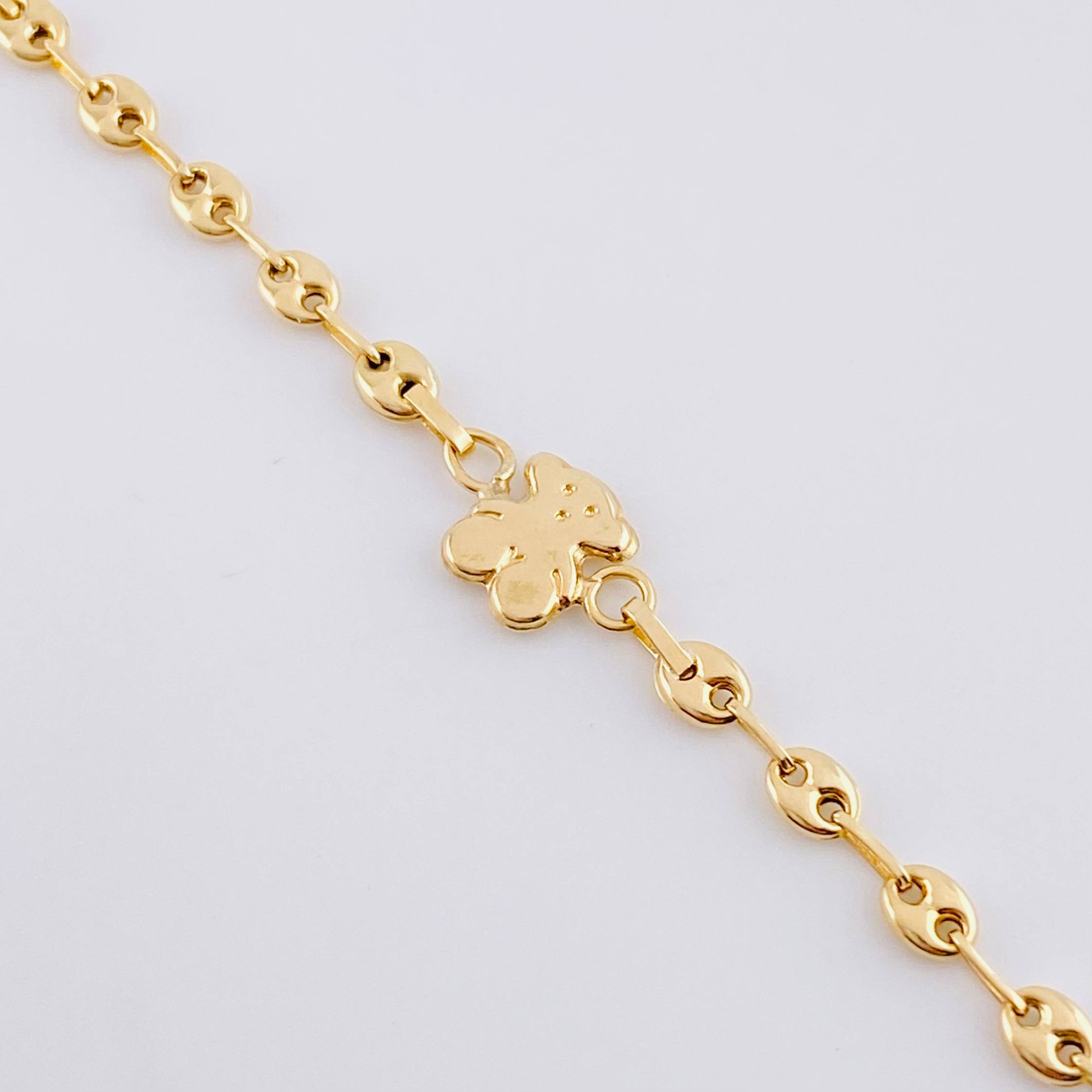 Pulso Gc Herraje Oso 2.15 g / 17 cm / 3.2 mm Oro Amarillo 18K