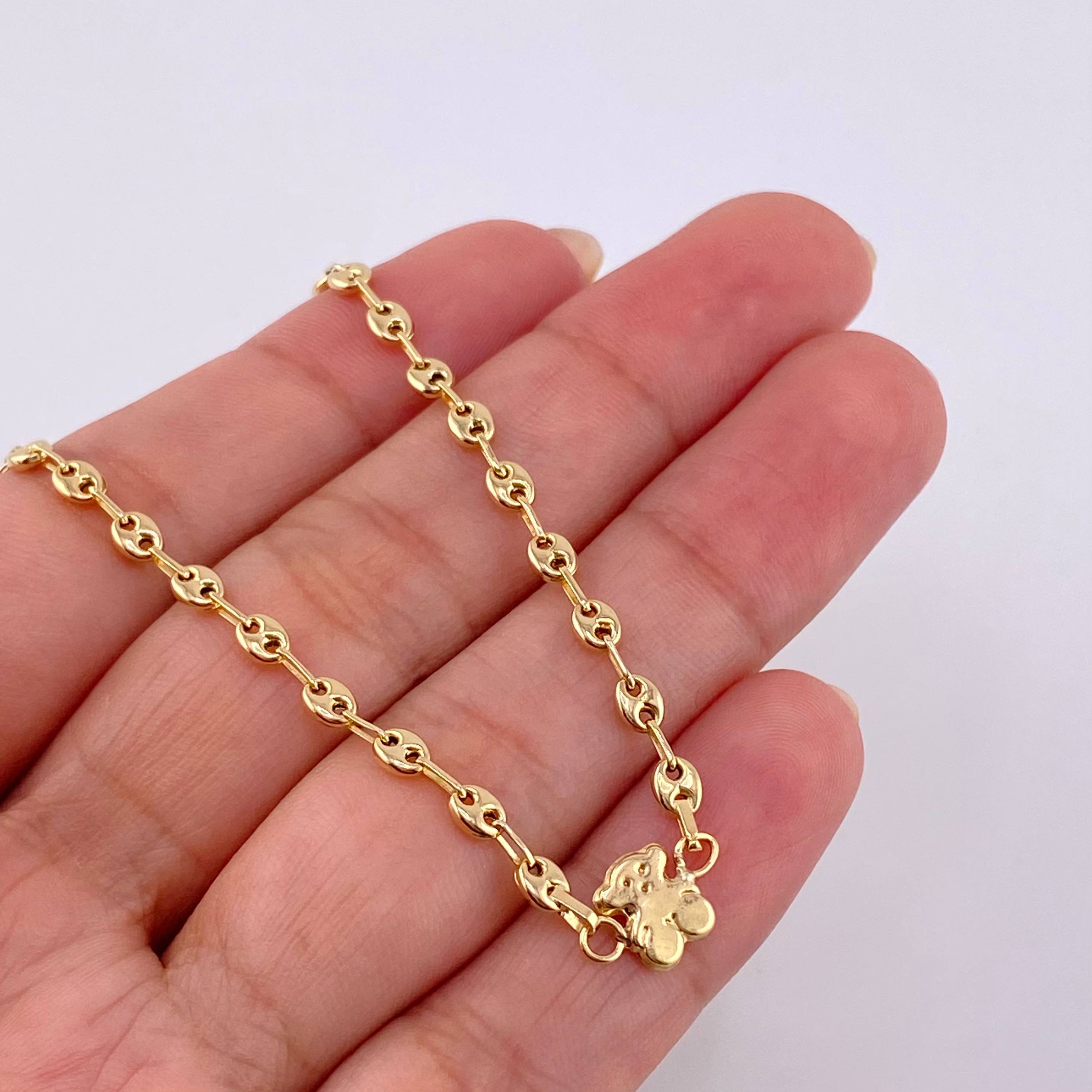 Pulso Gc Herraje Oso 2.15 g / 17 cm / 3.2 mm Oro Amarillo 18K