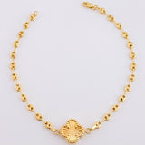 Pulso Gc Herraje Flor Trebol 2.75 g / 18.5 cm / 3.2 mm Oro Amarillo 18K