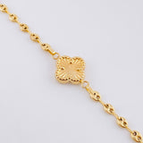 Pulso Gc  Herraje Hoja Trebol 2.7 g / 17.5 cm / 3.2 mm Oro Amarillo 18K