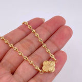 Pulso Gc Herraje Flor Trebol 2.75 g / 18.5 cm / 3.2 mm Oro Amarillo 18K
