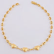 Pulso Gc  Herraje Trio Corazon 2.65 g / 19 cm / 3.2 mm Oro Amarillo 18K