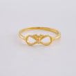 Anillo Moño Infinito 1.3 g / T6 1/2 Oro Amarillo 18K