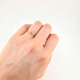 Anillo Moño Infinito 1.3 g / T6 1/2 Oro Amarillo 18K