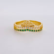 Anillo Corona Doble Linea 3.65 g / T6 3/4 Oro Amarillo 18K
