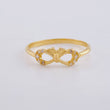 Anillo Moño Infinito 1.25 g / T5 1/2 Oro Amarillo 18K