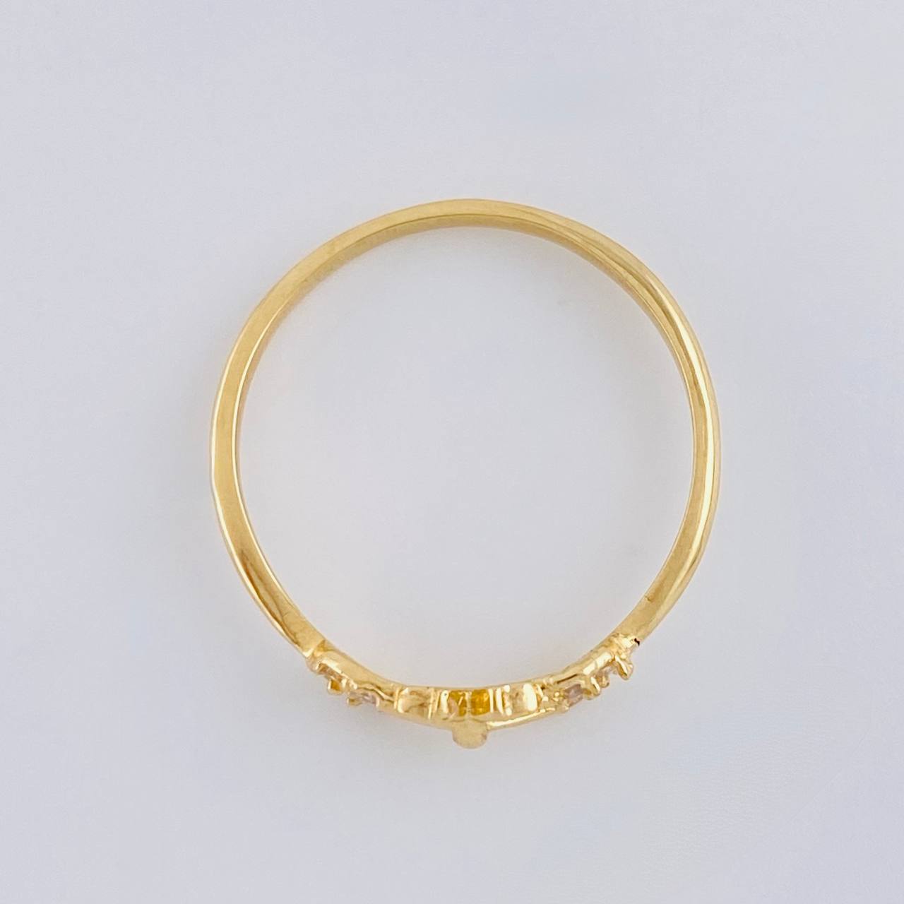 Anillo Moño Infinito 1.25 g / T5 1/2 Oro Amarillo 18K