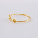 Anillo Love 0.95 g / T7 1/4 Oro Amarillo 18K