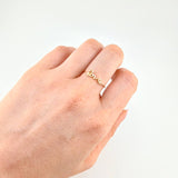 Anillo Love 0.95 g / T7 1/4 Oro Amarillo 18K