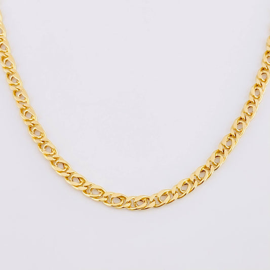 Cadena Lumachina 6.9 g / 50.5 cm / 3.7 mm Oro Amarillo 18K