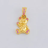 Dije Oso 1.35 g / 1.7 cm Oro Amarillo 18K