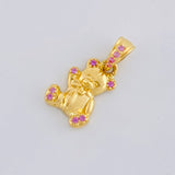 Dije Oso 1.35 g / 1.7 cm Oro Amarillo 18K