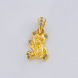 Dije Oso 1.3 g / 1.7 cm Oro Amarillo 18K