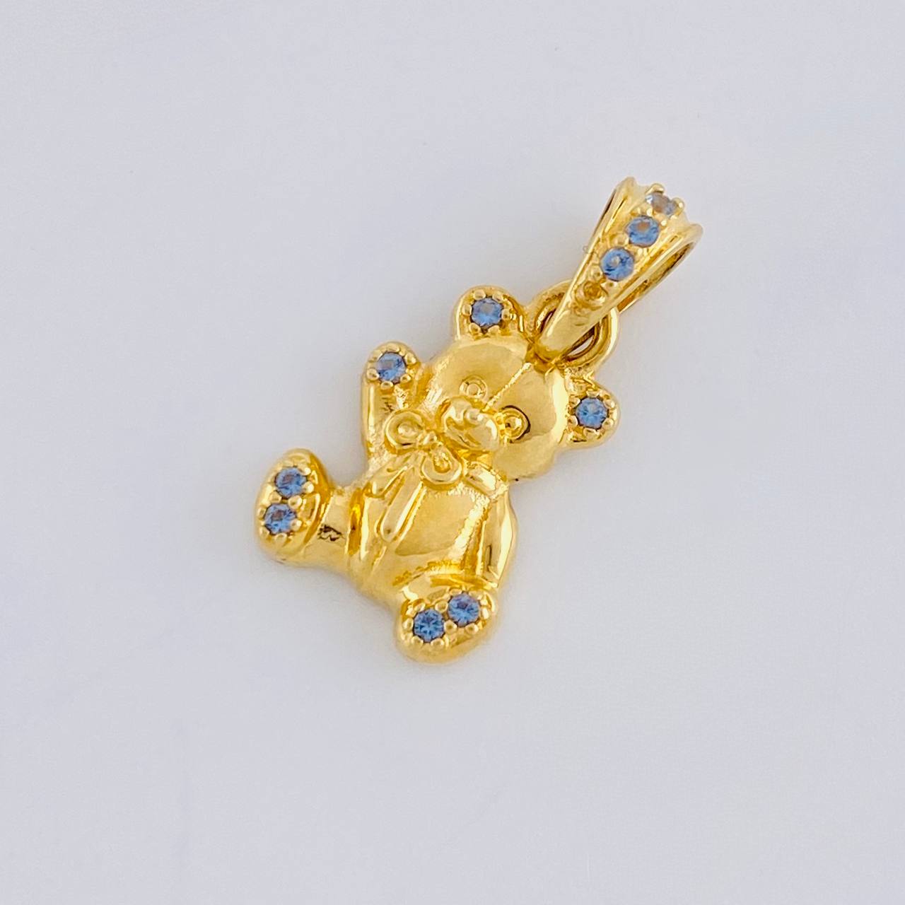 Dije Oso 1.3 g / 1.7 cm Oro Amarillo 18K