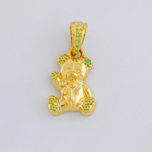 Dije Oso 1.3 g / 1.7 cm Oro Amarillo 18K
