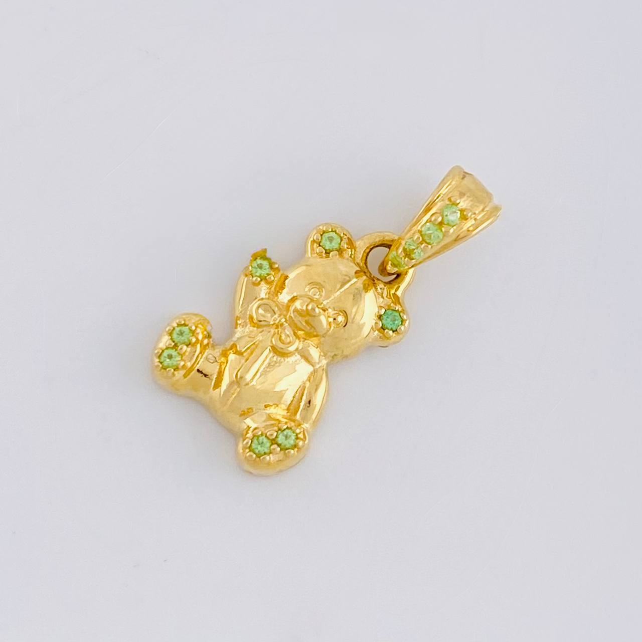 Dije Oso 1.3 g / 1.7 cm Oro Amarillo 18K