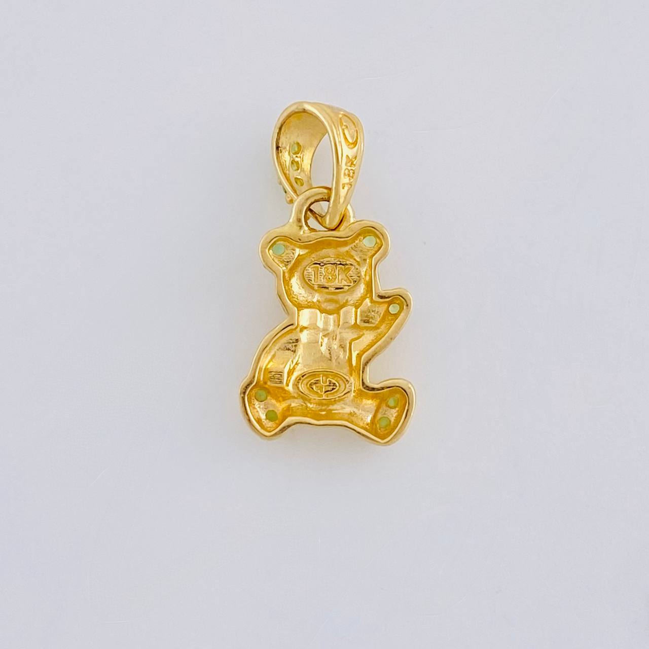 Dije Oso 1.3 g / 1.7 cm Oro Amarillo 18K
