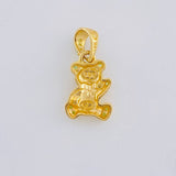 Dije Oso 1.3 g / 1.7 cm Oro Amarillo 18K