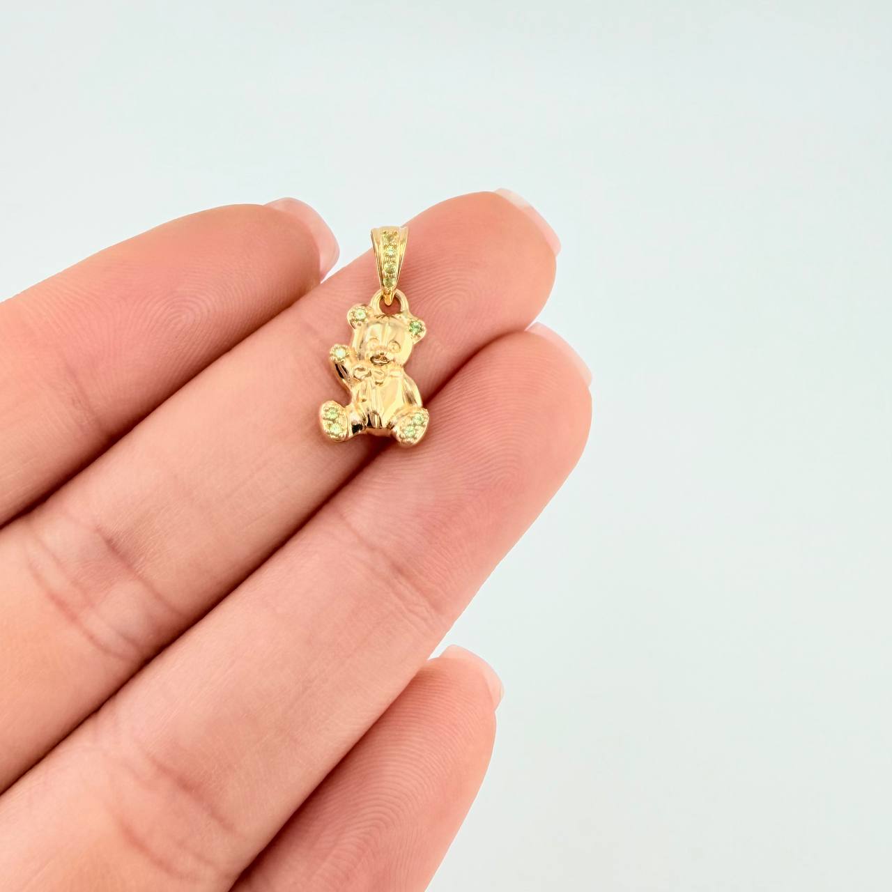 Dije Oso 1.3 g / 1.7 cm Oro Amarillo 18K