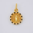 Dije Medalla San Benito 1.9 g / 2 cm Oro Amarillo 18K