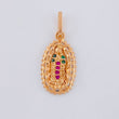 Dije Virgen De Guadalupe 1.35 g / 2.3 cm Oro Rosa 18K