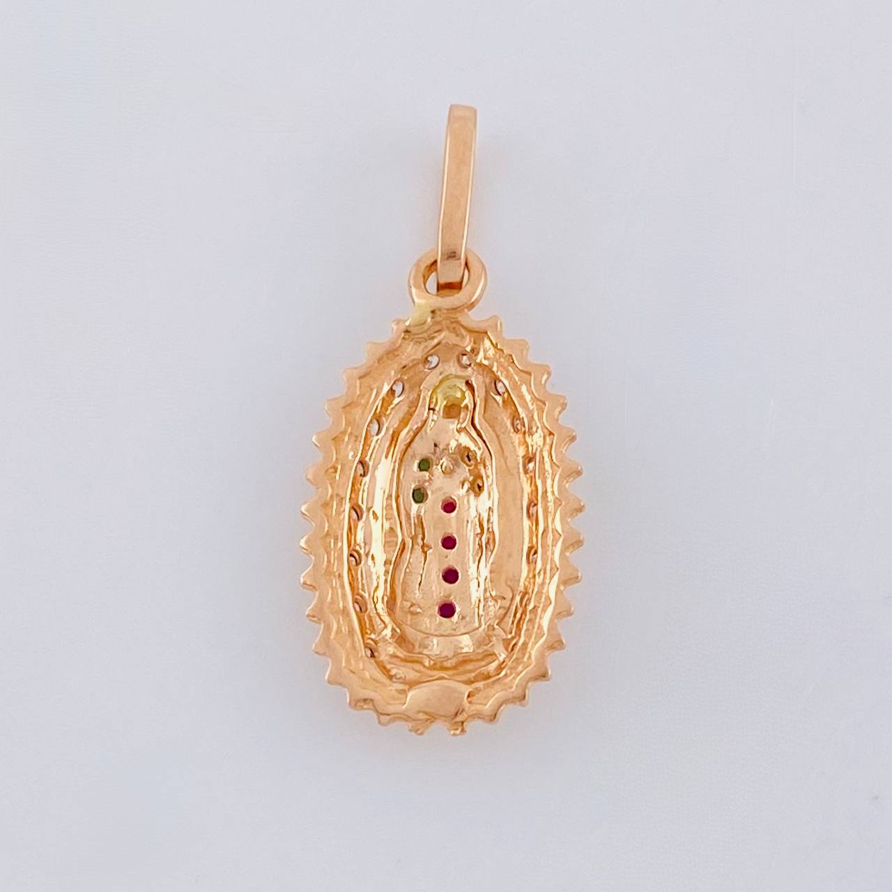 Dije Virgen De Guadalupe 1.35 g / 2.3 cm Oro Rosa 18K