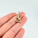 Dije Marco Caballo 2.35 g / 2.5 cm Oro Amarillo 18K