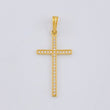 Dije Cruz 1.1 g / 3.4 cm Oro Amarillo 18K
