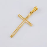 Dije Cruz 1.1 g / 3.4 cm Oro Amarillo 18K